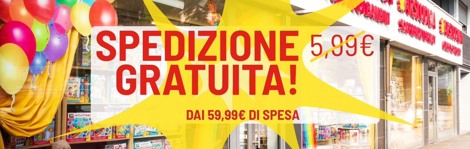 Spedizione Gratis da 59,99€ da Arsludica